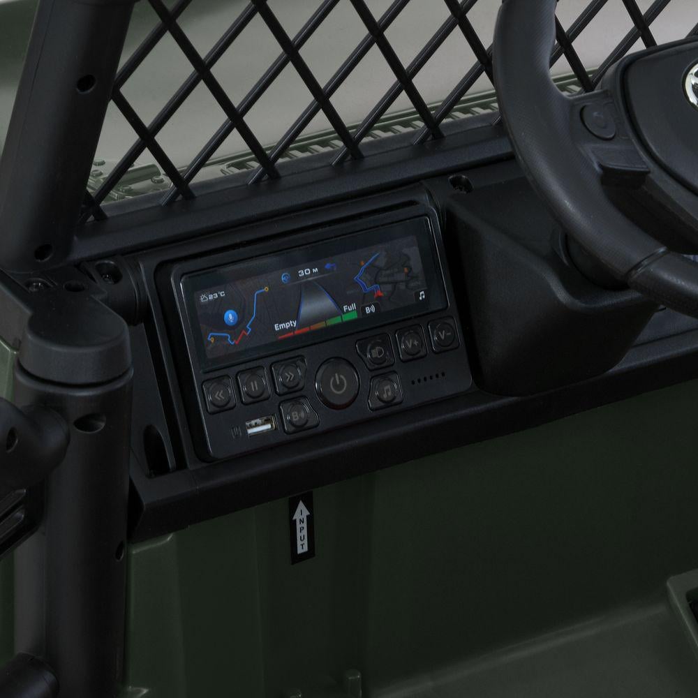Дитячий електромобіль Bambi Jeep Toyota 2566AEBLR 4W Темно-зелений - фото 7 Дитячий електромобіль Bambi Jeep Toyota 2566AEBLR 4W Темно-зелений - фото 7