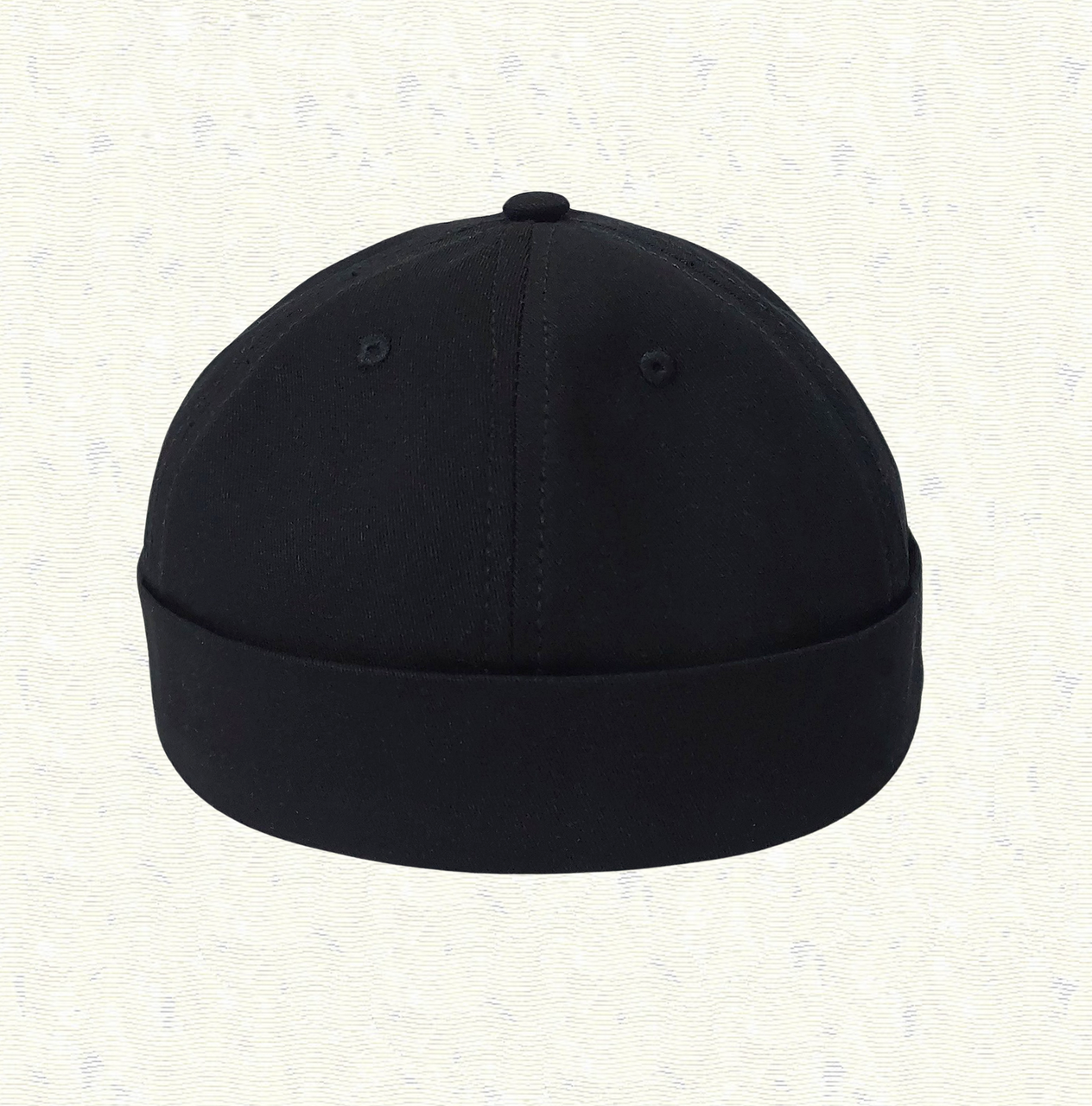 Бейсболка без козырька с регулятором размера Черный (6826) - фото 2 Бейсболка без козырька с регулятором размера Черный (6826) - фото 2