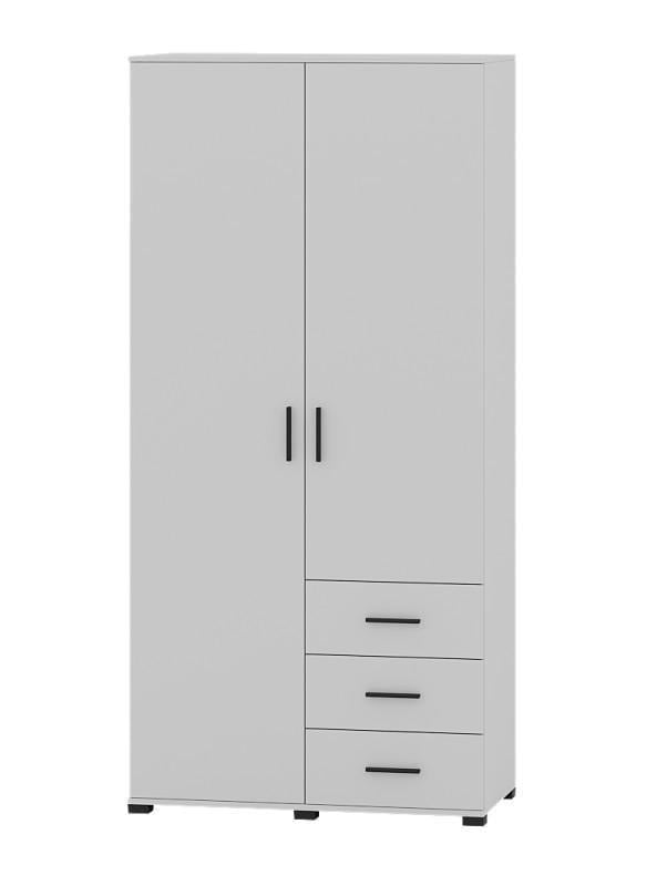 Шкаф Эверест Бриз 1000х520х2100 мм ШП-4 Белый/Нимфея альба (ЕВ20044)