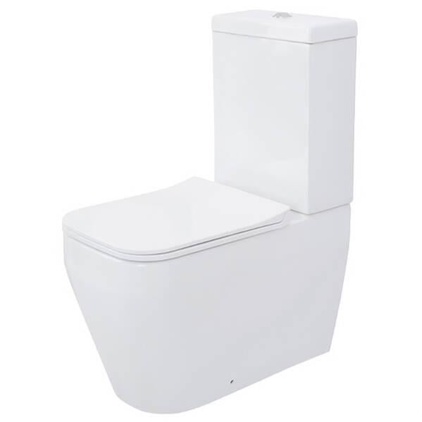 Унітаз-компакт Devit Optima 3110140 безобідковий з кришкою Soft-Close