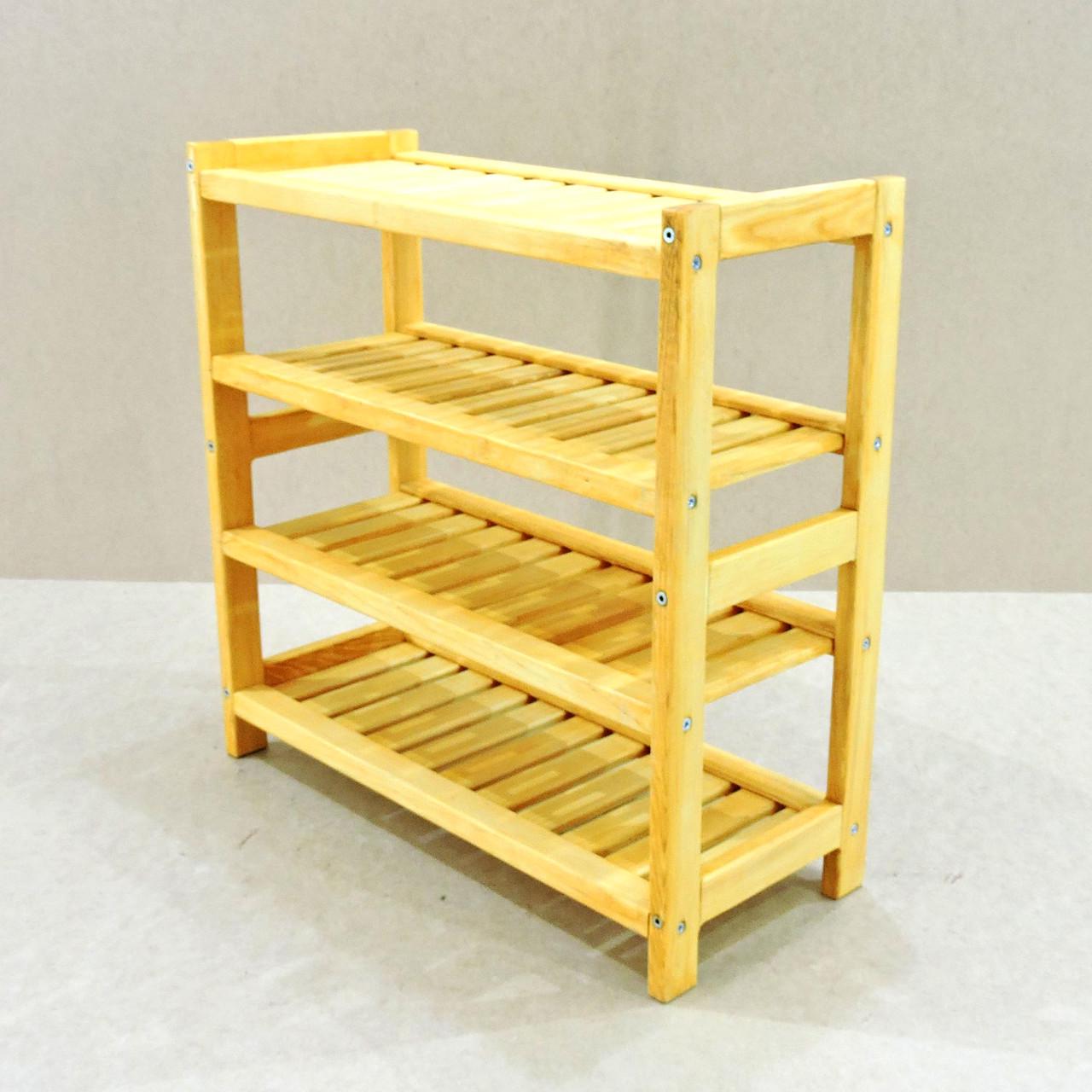 Полка для обуви из дерева Галлен Карри (ПДО-001103)