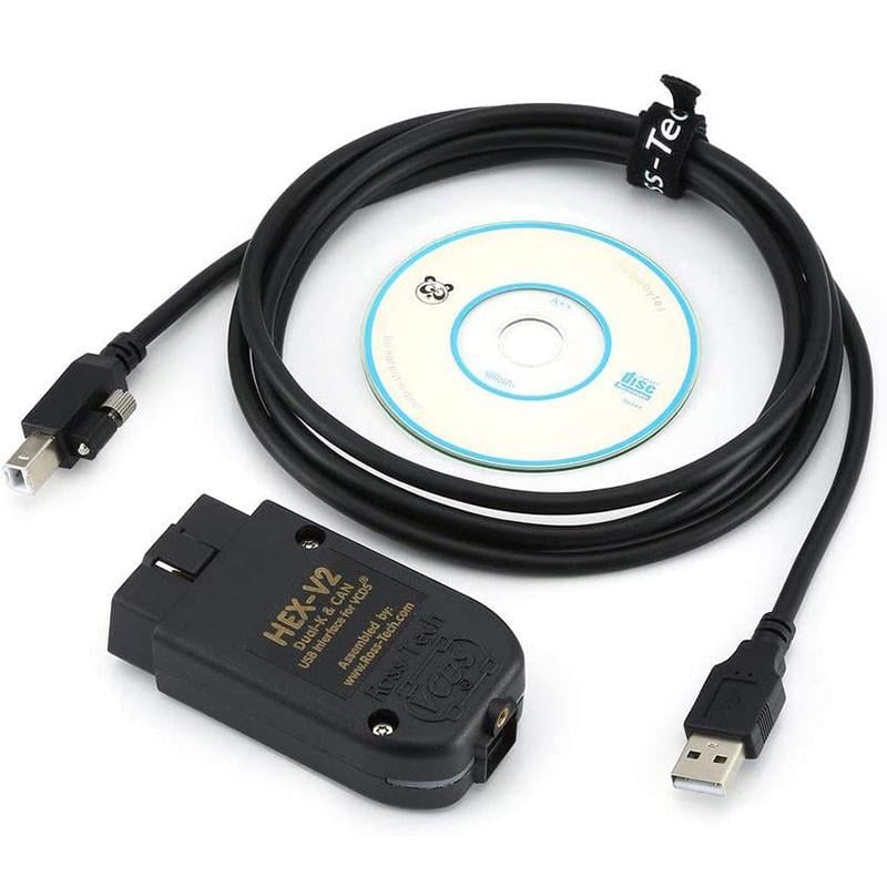 Автосканер VCDS HEX-V2 V2025.3 VAG-COM на процессоре STM32F415 (2744887769)