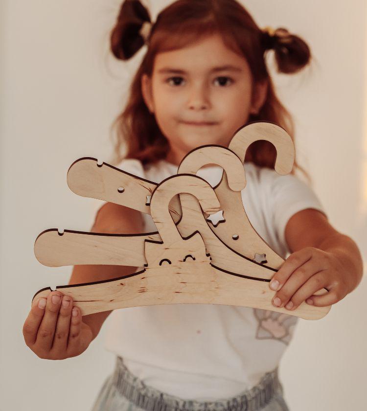 Набор детских плечиков 3 шт. - фото 3 Набор детских плечиков 3 шт. - фото 3