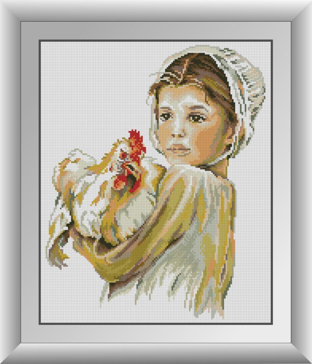 Алмазная мозаика Dream Art Благородная красота 36x44 см (DA.30191)