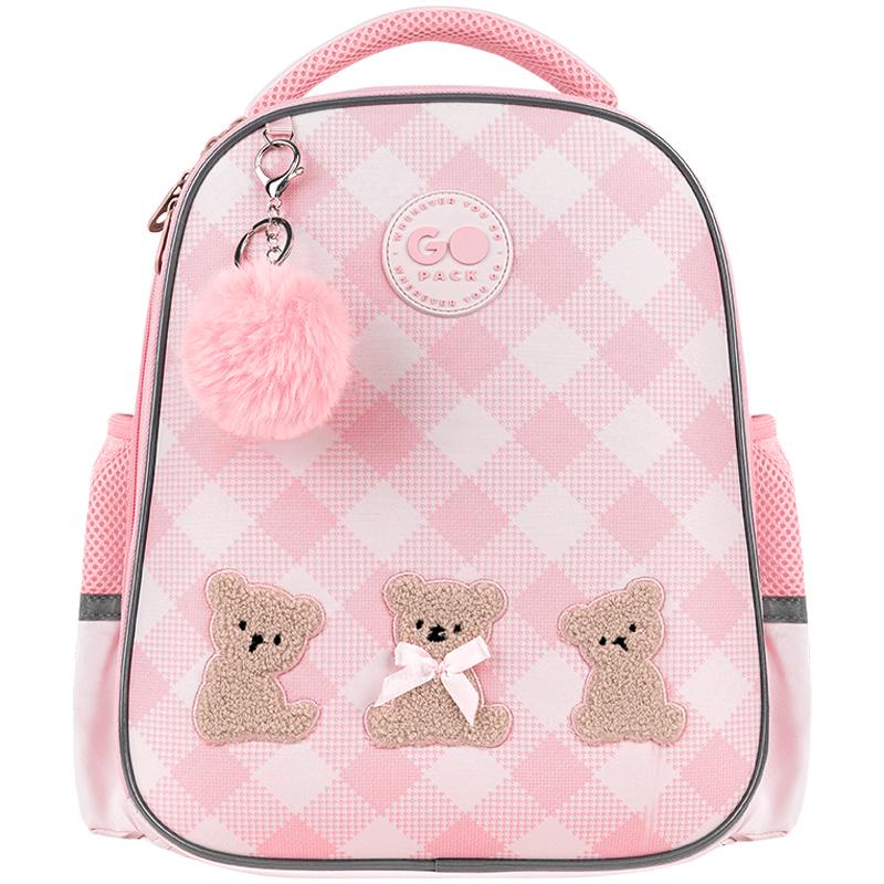 Рюкзак школьный полукаркасный GoPack Education GO26-165S-1 Teddy Bears с карандашами Kite 18 цветов (000996008)