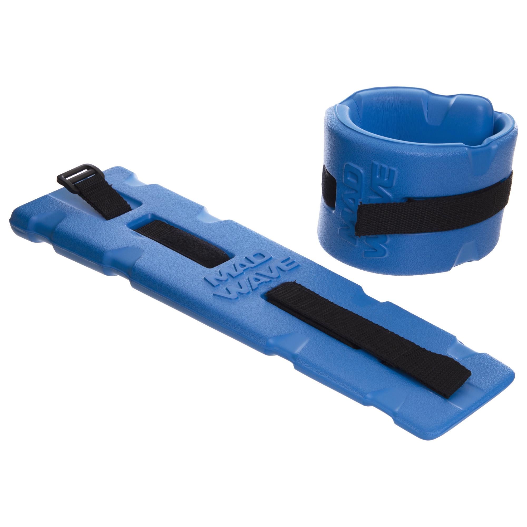 Акваманжеты для аквафитнеса и аквааэробики MD AQUA FITNESS CUFFS M082905 S 2 шт. Синий (36252767)