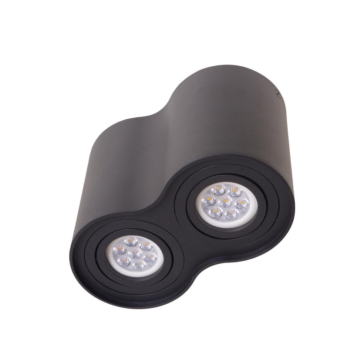 Подсветка тубус AL-726/2 GU10 BK IP20 (26-846)