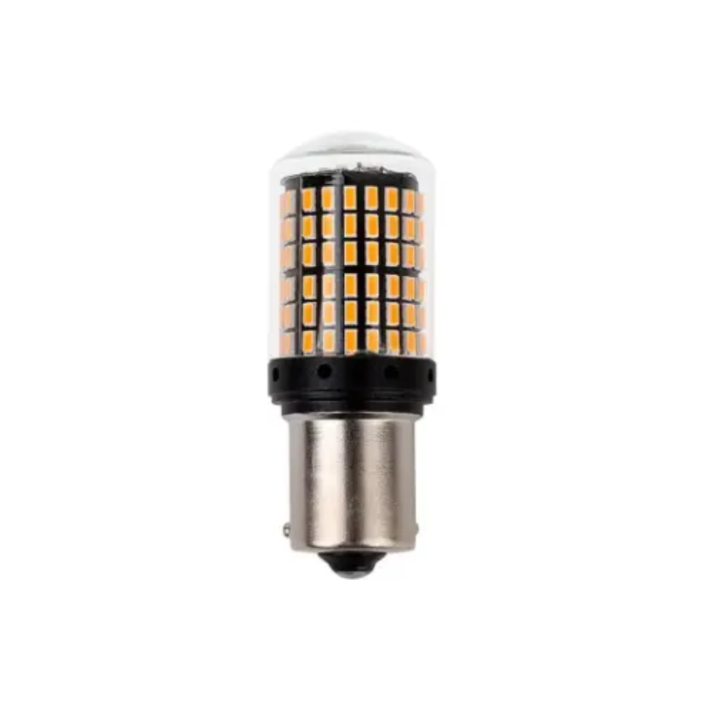 Автомобільна лампа CAN 144 smd PY21W Bau15s 15 W 12-24 V Жовтий (00281)
