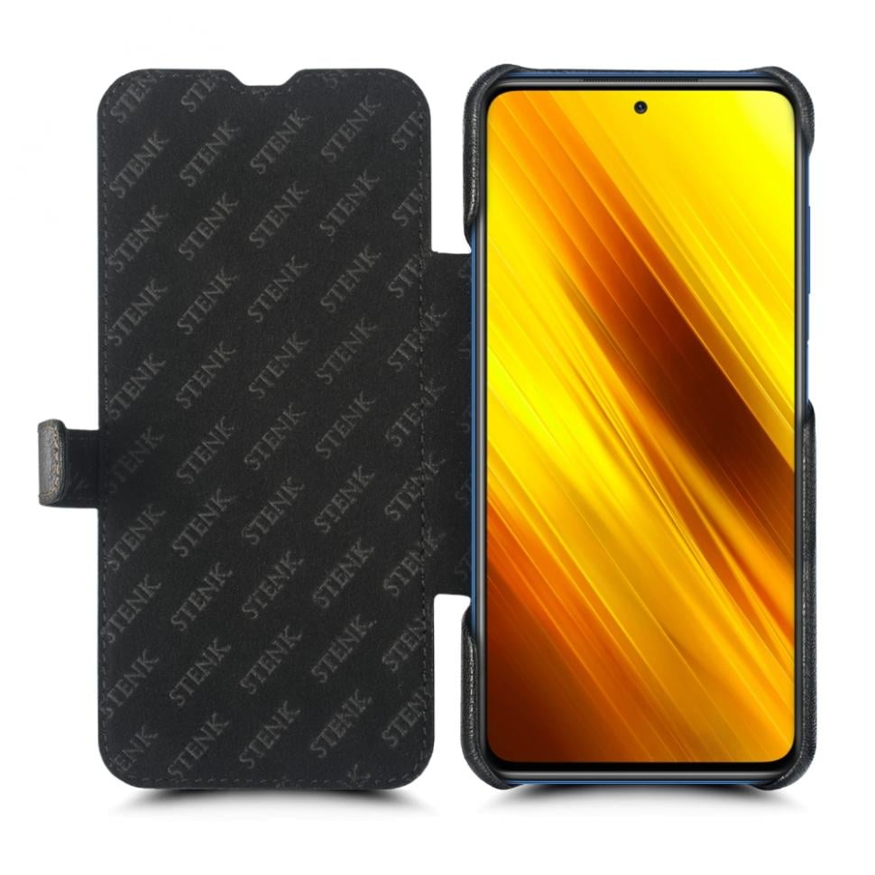 Чохол книжка Stenk Premium для Xiaomi Poco X3 Чорний (68598)