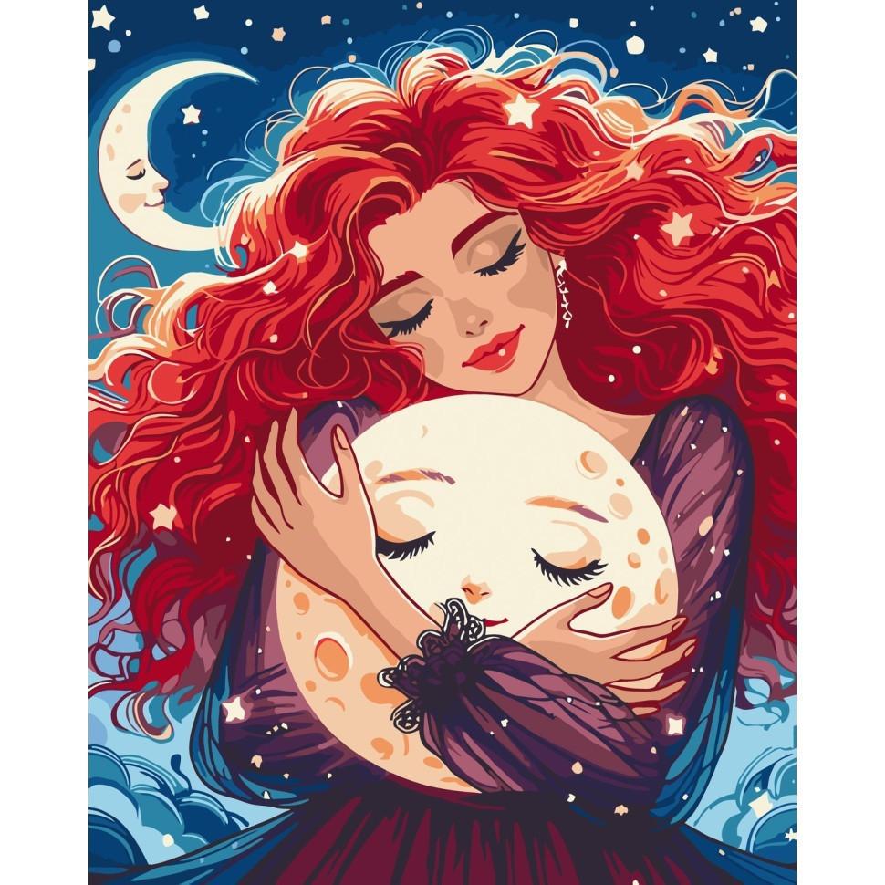 Картина по номерам ART CRAFT Объятия с луной 40x50 см (10149-AC)