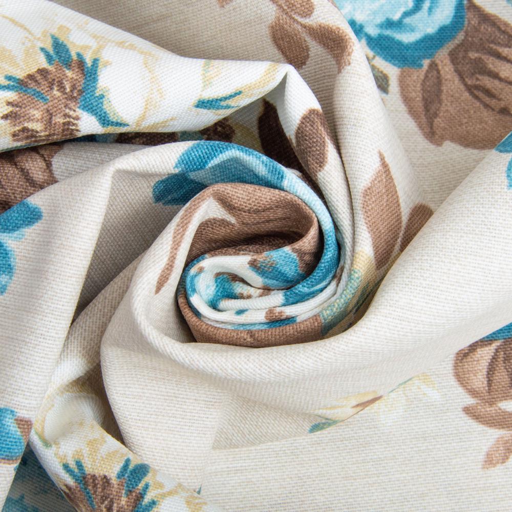 Тканина декоративна Глорія V-003 бавовна з водовідштовхувальним просоченням Блакитний (26376)