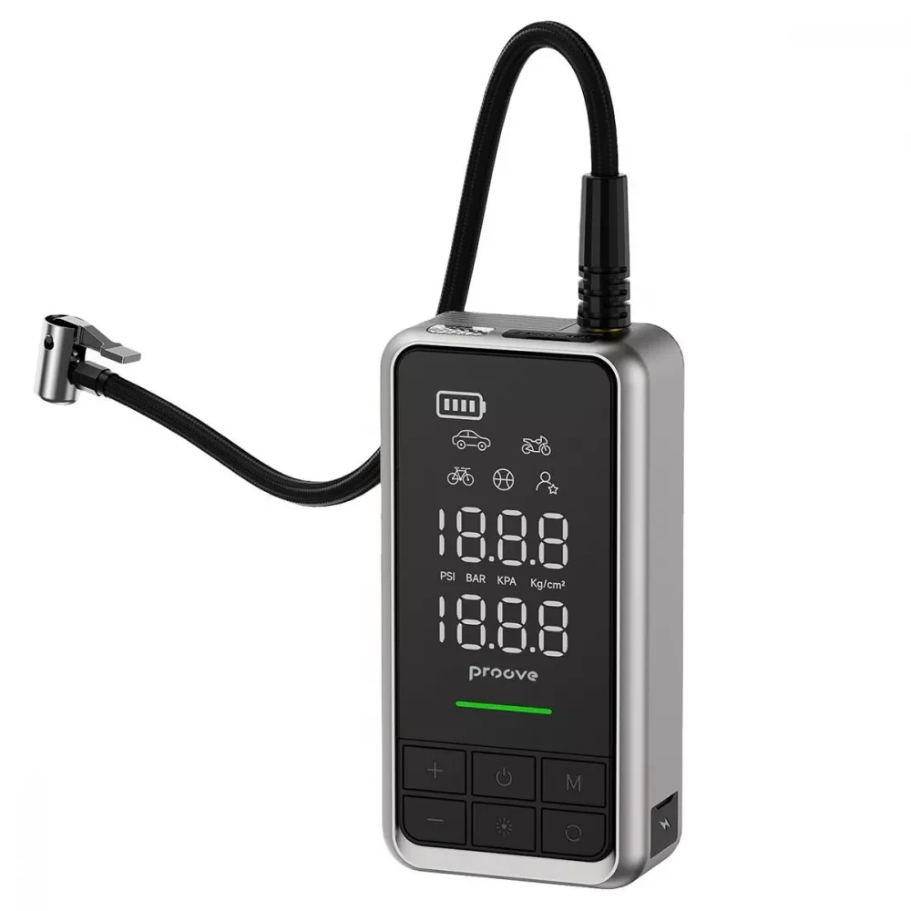 Пусковое устройство Proove Air Jump 2в1 и насос 10400 mAh 1000A - фото 3 Пусковое устройство Proove Air Jump 2в1 и насос 10400 mAh 1000A - фото 3