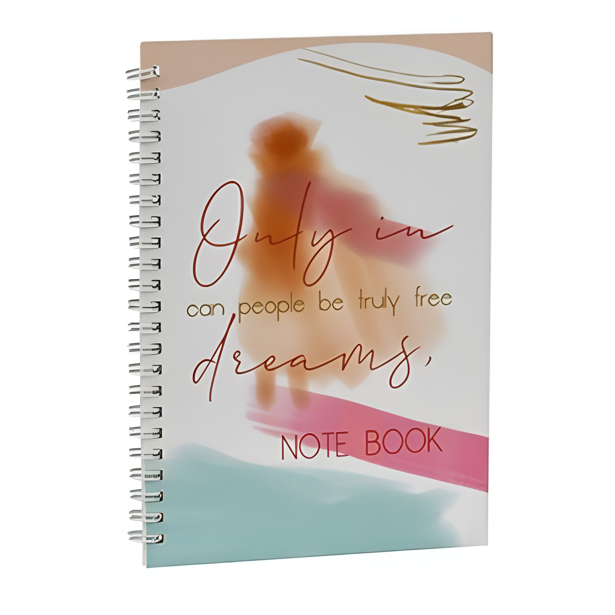 Блокнот на спирали Stenson WW01540ST Notes А5 58 листов в линию Разноцветный (25441564)