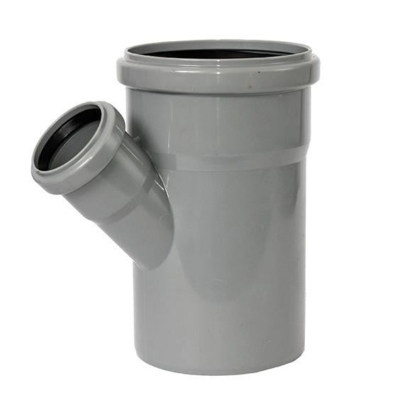 Трійник для внутрішньої каналізації Pestan ⌀ 75х50 мм 45º Трійник для внутрішньої каналізації Pestan ⌀ 75х50 мм 45º