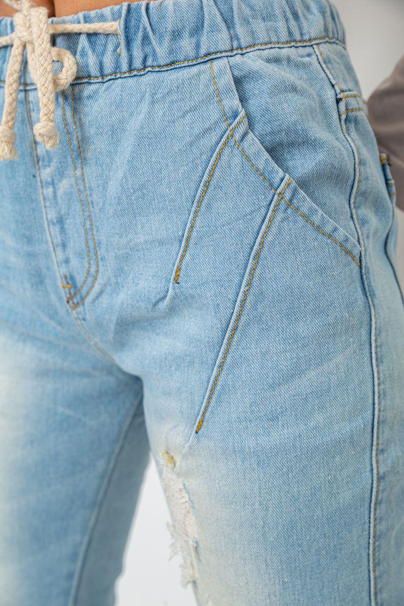 Джинси жіночі на гумці Ager 244R5006 р. 29 Блакитний (65f2d3fca4b9607aef04ece0) - фото 5 Джинси жіночі на гумці Ager 244R5006 р. 29 Блакитний (65f2d3fca4b9607aef04ece0) - фото 5