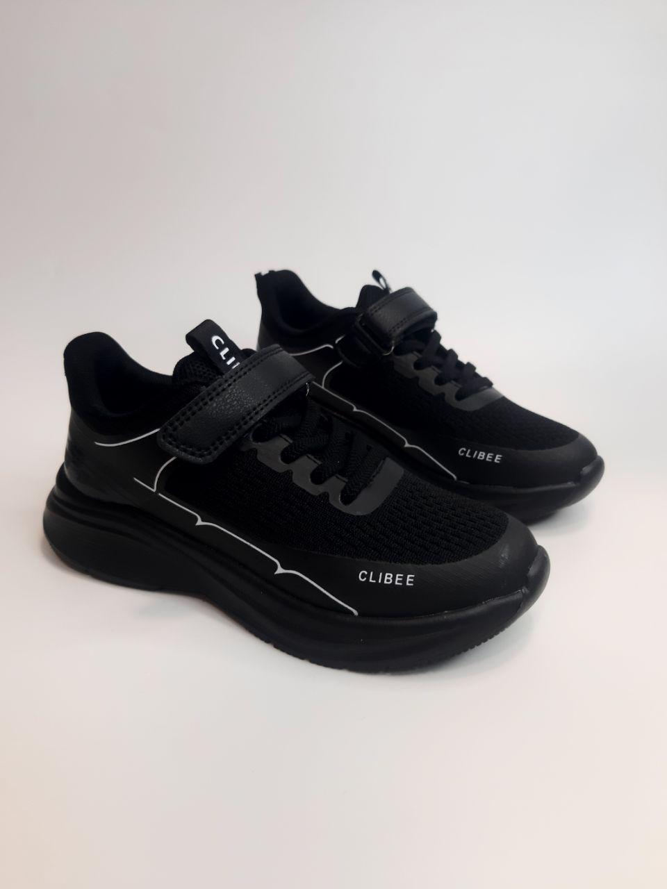 Кросівки Clibee для хлопчика р. 34 21 см Чорний (277 black-white)