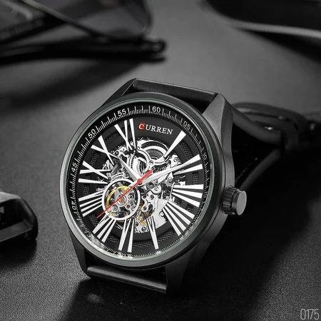 Наручний годинник Curren 8299 All Black (2432) - фото 6 Наручний годинник Curren 8299 All Black (2432) - фото 6