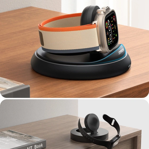 Бездротовий зарядний пристрій Joyroom JR-W12 для Apple Watch Black - фото 8