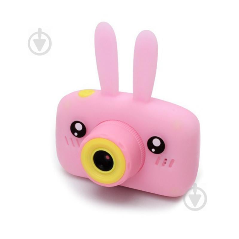 Детская Фотокамера Kids Funny Camera 3.0 Pro Противоударный Фотоаппарат 12 Mpx Full HD 1920x1080P фото и видео съемка Розовый