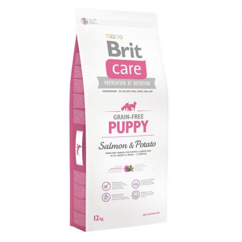 Корм для собак сухой Brit Care GF Puppy Salmon & Potato 12 кг (9018)