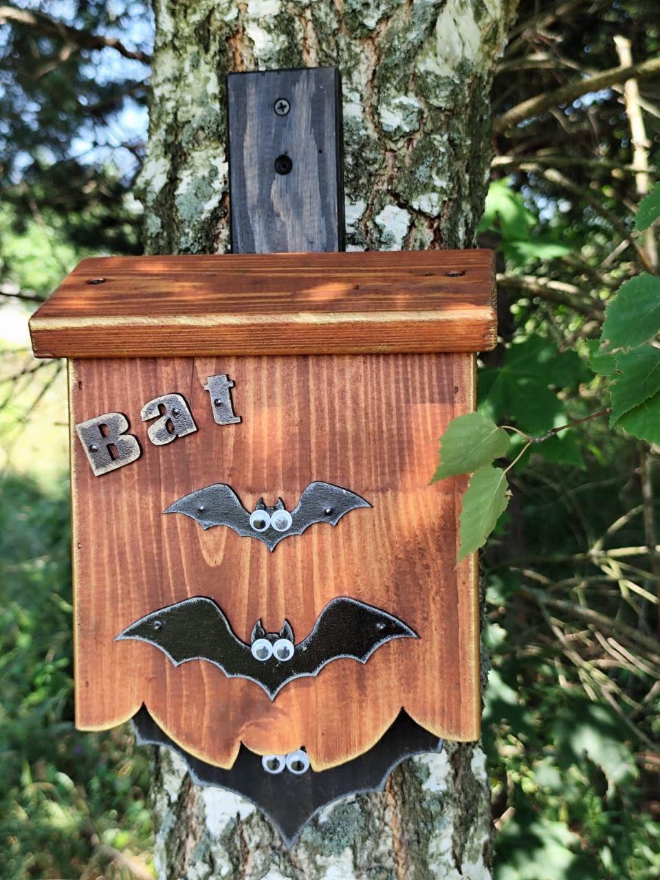 Дом для летучих мышей Сибелла подвесной 30х20х6,5 см Коричневый - фото 9 Дом для летучих мышей Сибелла подвесной 30х20х6,5 см Коричневый - фото 9