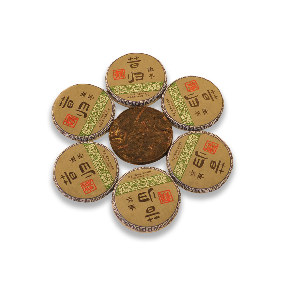 Китайский чай Шен Пуэр Сигуй 7 г - фото 3