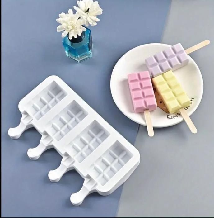 Форма силиконовая на 4 изделия Empire Плитка (7436)