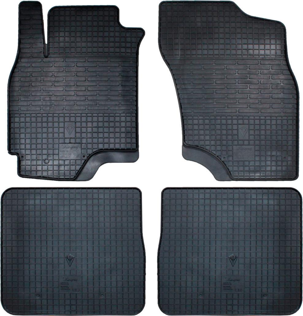 Коврики автомобильные в салон Stingray Mitsubishi Lancer с 04-09 г.в. 4 шт. Черный (15293039)