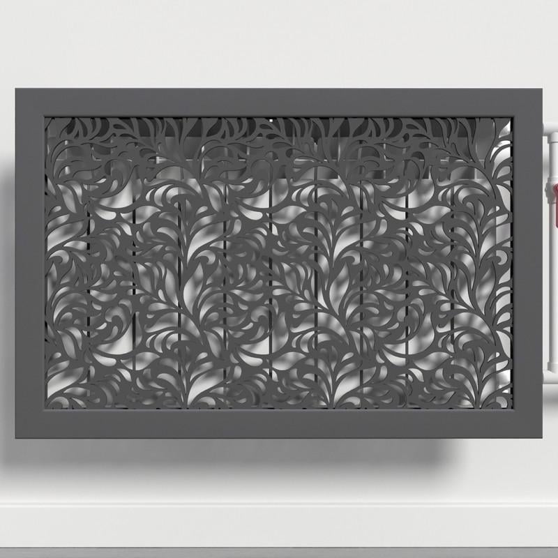 Решітка-екран на батарею SMARTWOOD 1500 мм Графіт (R21055106)