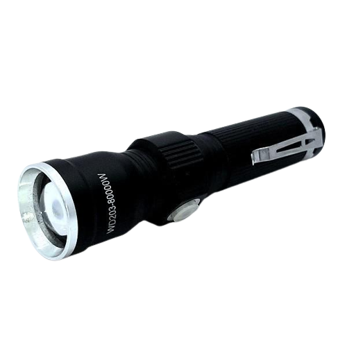 Ручной фонарик GoVern WD-203 аккумуляторный с креплением на пояс Черный (GV-1048)