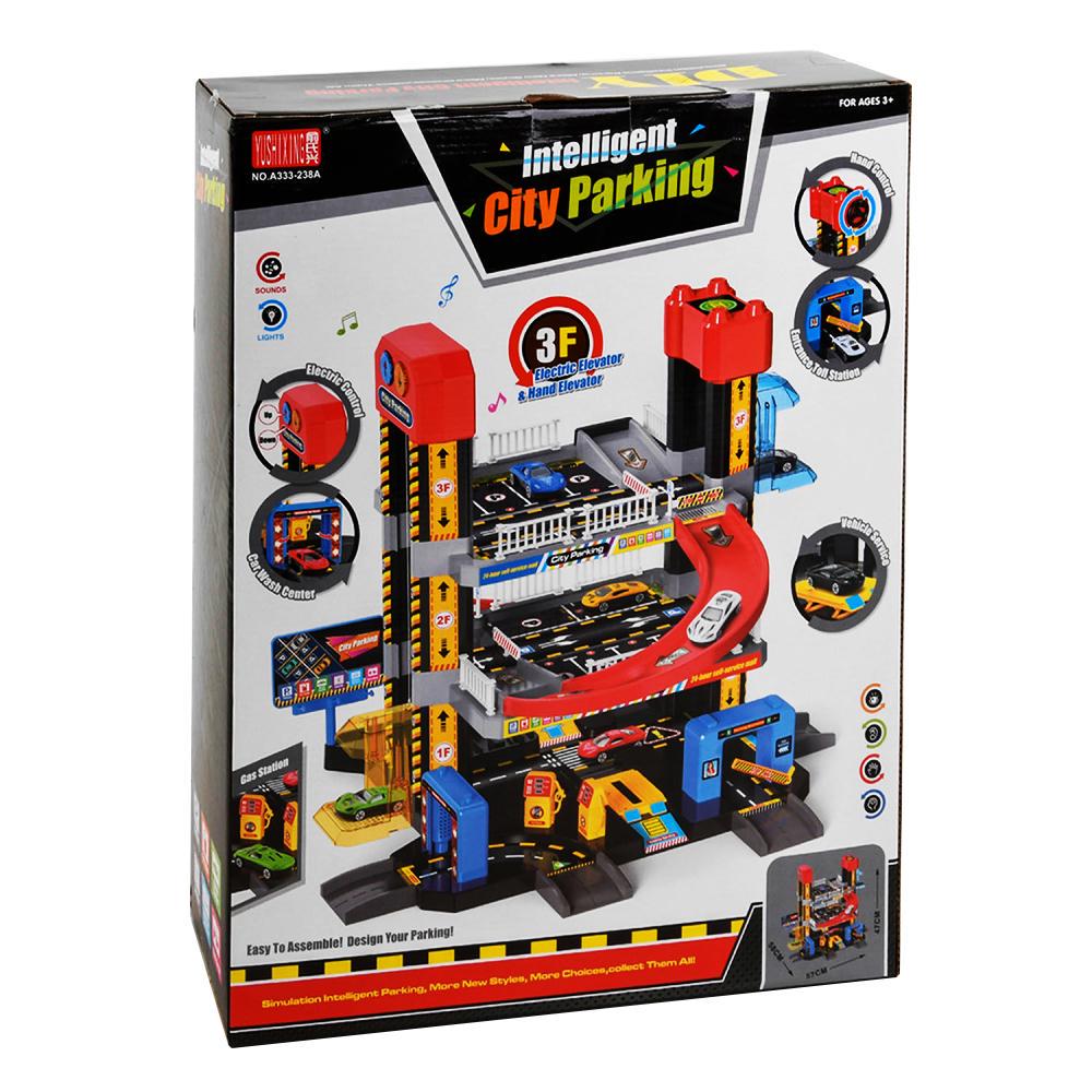 Набір ігровий ліфт паркування Intelligent City Parking Multicolor (104629)