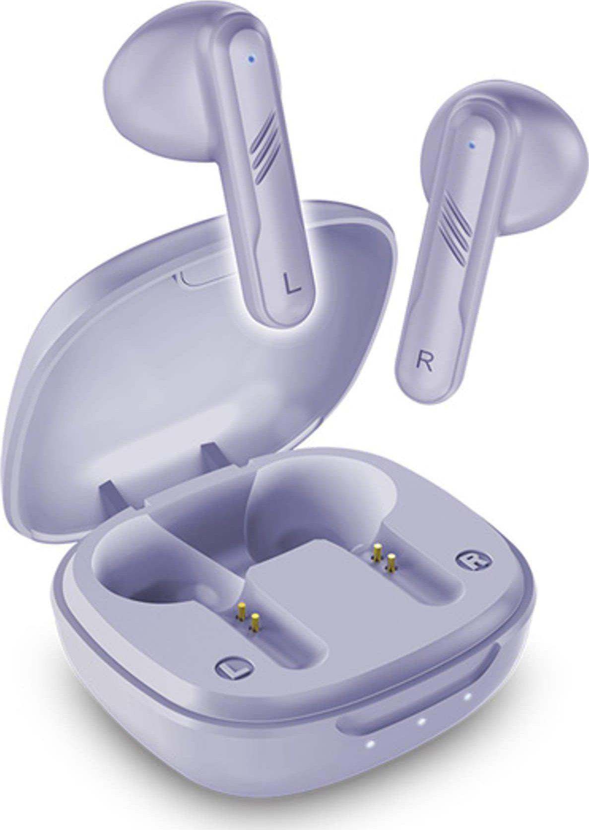 Навушники TWS Genius HS-M905BT Purple (542767) - фото 2 Навушники TWS Genius HS-M905BT Purple (542767) - фото 2