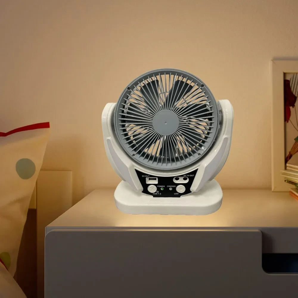 Вентилятор настільний FAN 606 4в1 із сонячною панеллю - фото 7 Вентилятор настільний FAN 606 4в1 із сонячною панеллю - фото 7