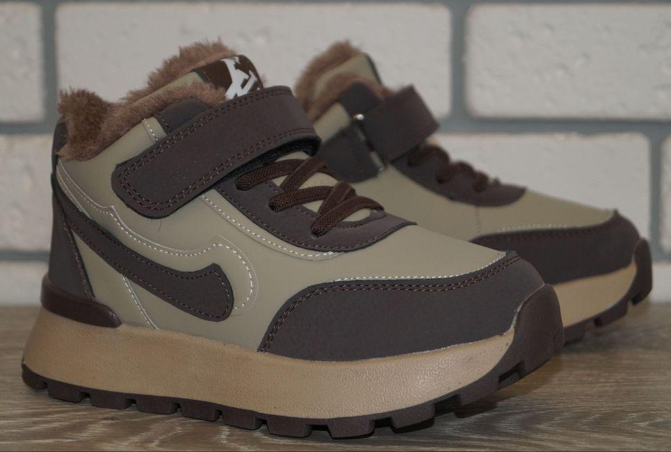 Черевики зимові дитячі Bessky р. 30 19 см Хакі/Коричневий (31564-30) - фото 2 Черевики зимові дитячі Bessky р. 30 19 см Хакі/Коричневий (31564-30) - фото 2