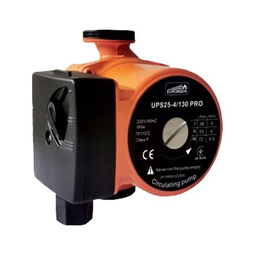 Циркуляционный насос Euroaqua UPS PRO 25-4S/130 с гайкой (30164942)