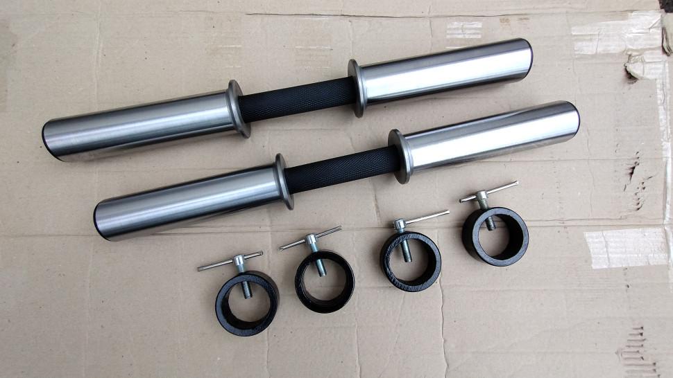 Гантелі олімпійські металеві RN-Sport 31 кг 2 шт. (2764274492) - фото 8