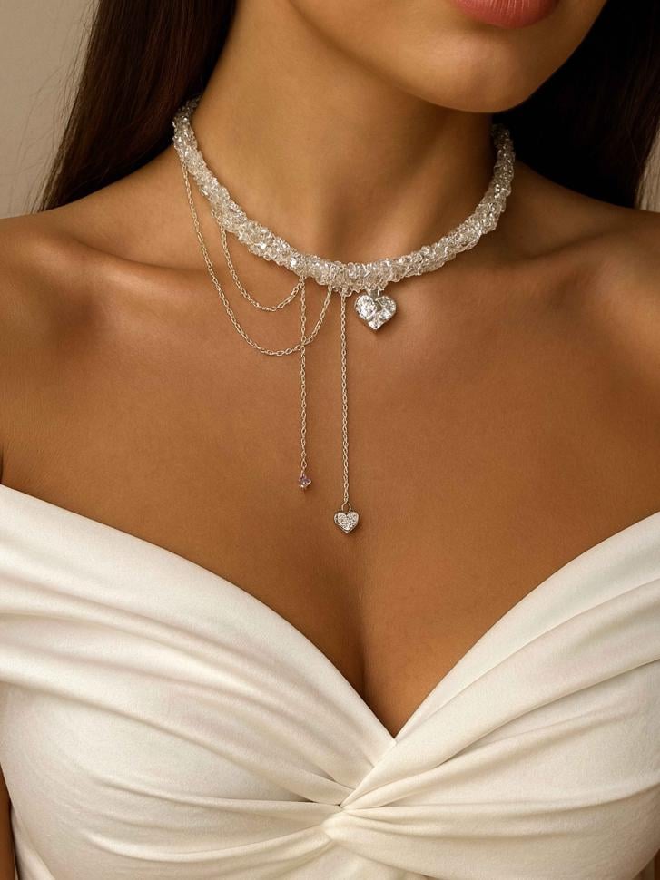 Колье мерцающее (5562)