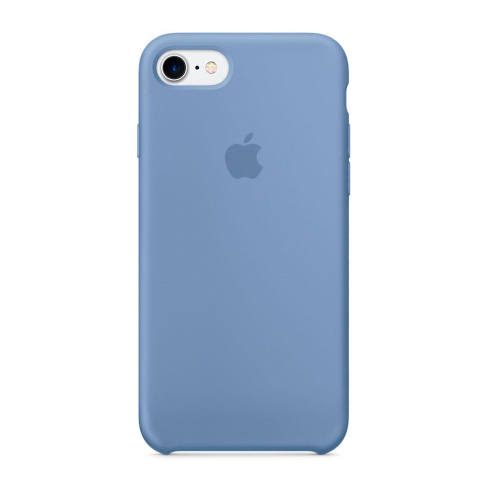 Чехол-накладка Apple Silicone Case for iPhone 7/8/SE, Azure (HC)