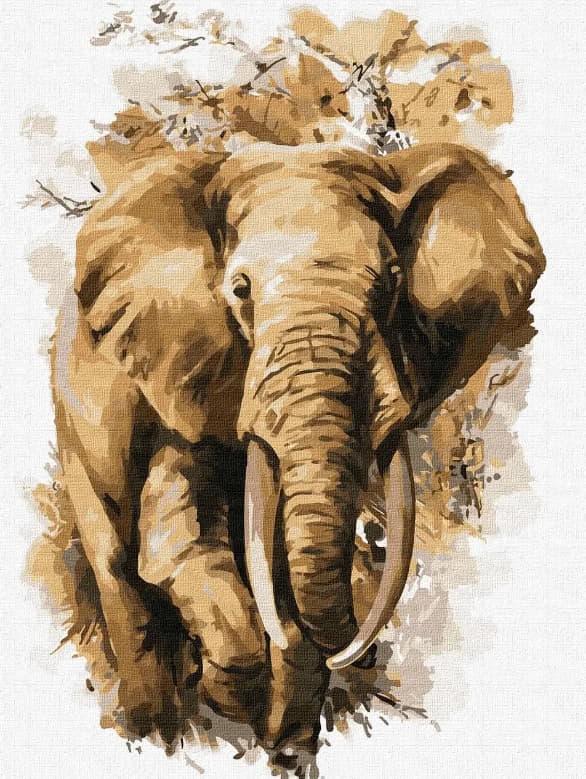 Картина по номерам Идейка КН4304 Большая мудрость 30х40 см (L064012)