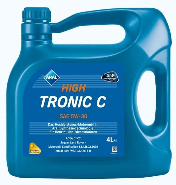 Моторное масло Aral HighTronic C 5W-30 4 л (15563C)