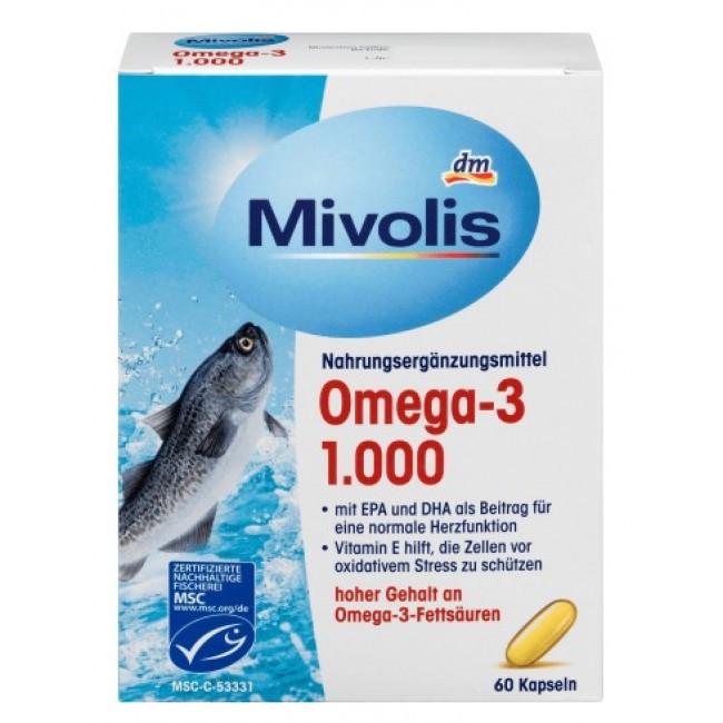 Таблетки Mivolis Omega-3 60 шт. (4010355499950)