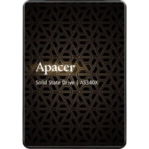 Накопитель твердотельный SSD 120 Gb/Apacer AS340X/SATA3/2,5" (AP120GAS340XC-1)