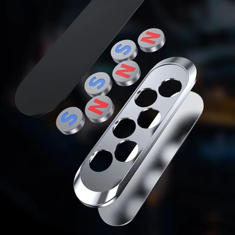 Держатель магнитный для телефона на липучке на панель в автомобиль/универсальный с силиконовой накладкой - фото 2 Держатель магнитный для телефона на липучке на панель в автомобиль/универсальный с силиконовой накладкой - фото 2