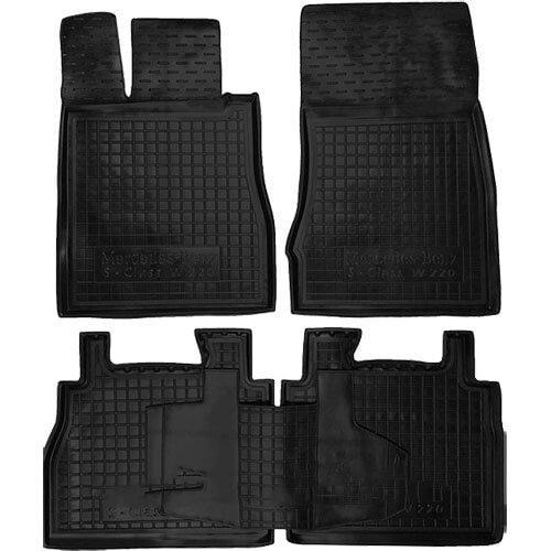 Коврики автомобильные AVTO-Gumm Mercedes-Benz S-Class W220 98-05 Черный (11427)