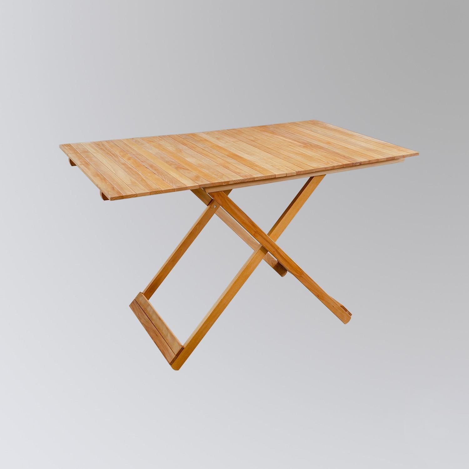 Стол туристический раскладной Tart L 72х120 см Натуральный (47477)