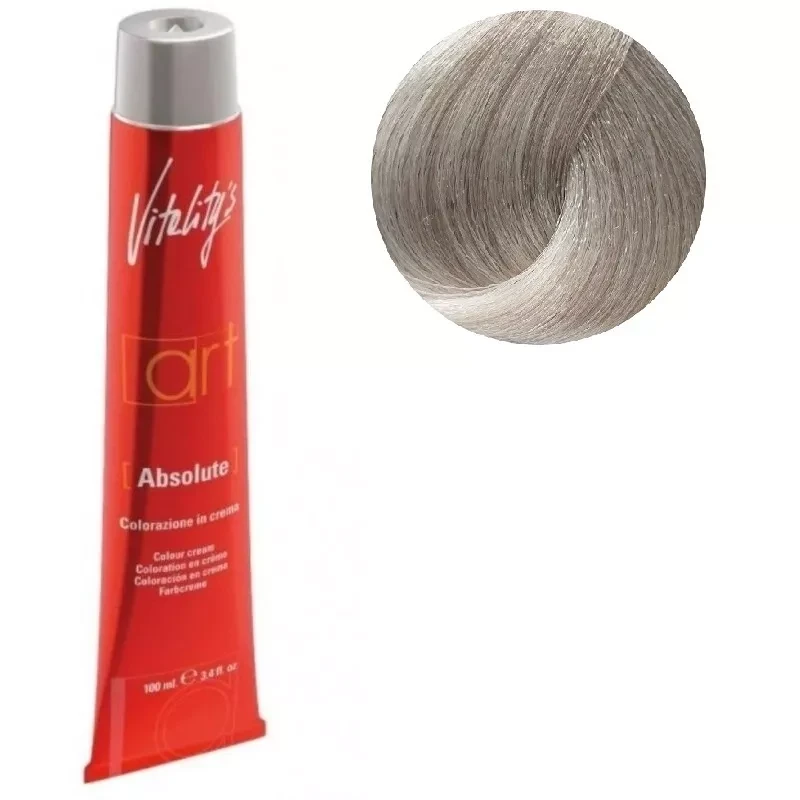 Крем-краска для волос с масляным коктейлем Vitality’s Art Absolute Hair Color Cream 112 Пепельный тауп ультраблонд 100 мл