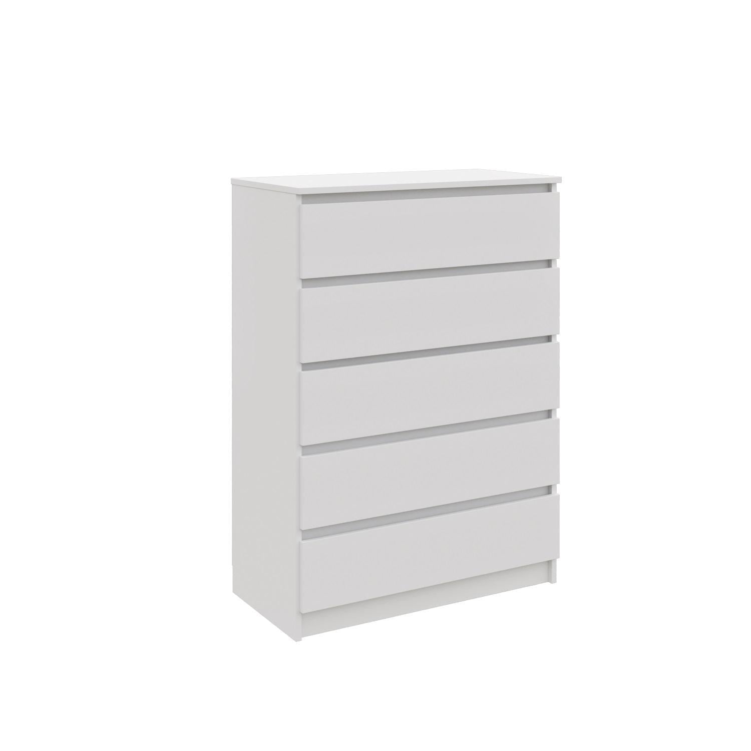 Комод напольный MEBLIBUD ELISA с ящиками 70x40x112 см Белый (34355697) Комод напольный MEBLIBUD ELISA с ящиками 70x40x112 см Белый (34355697)