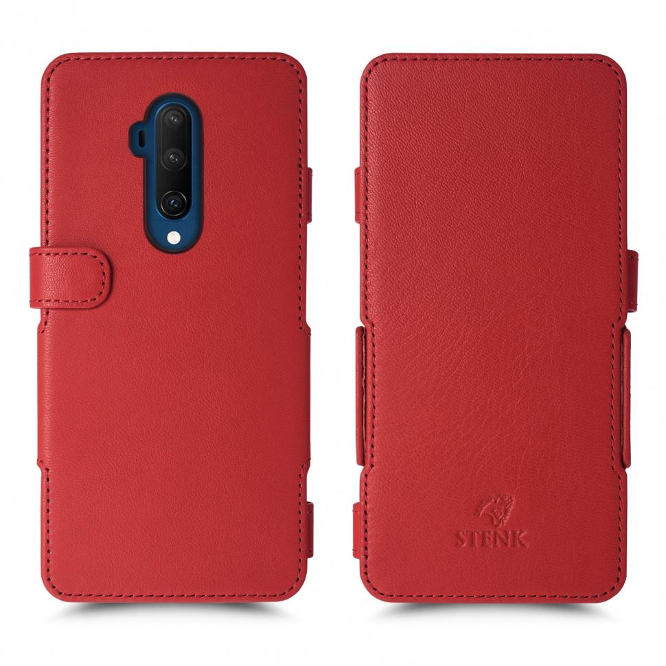 Чехол книжка Stenk Prime для OnePlus 7T Pro Красный (66603)