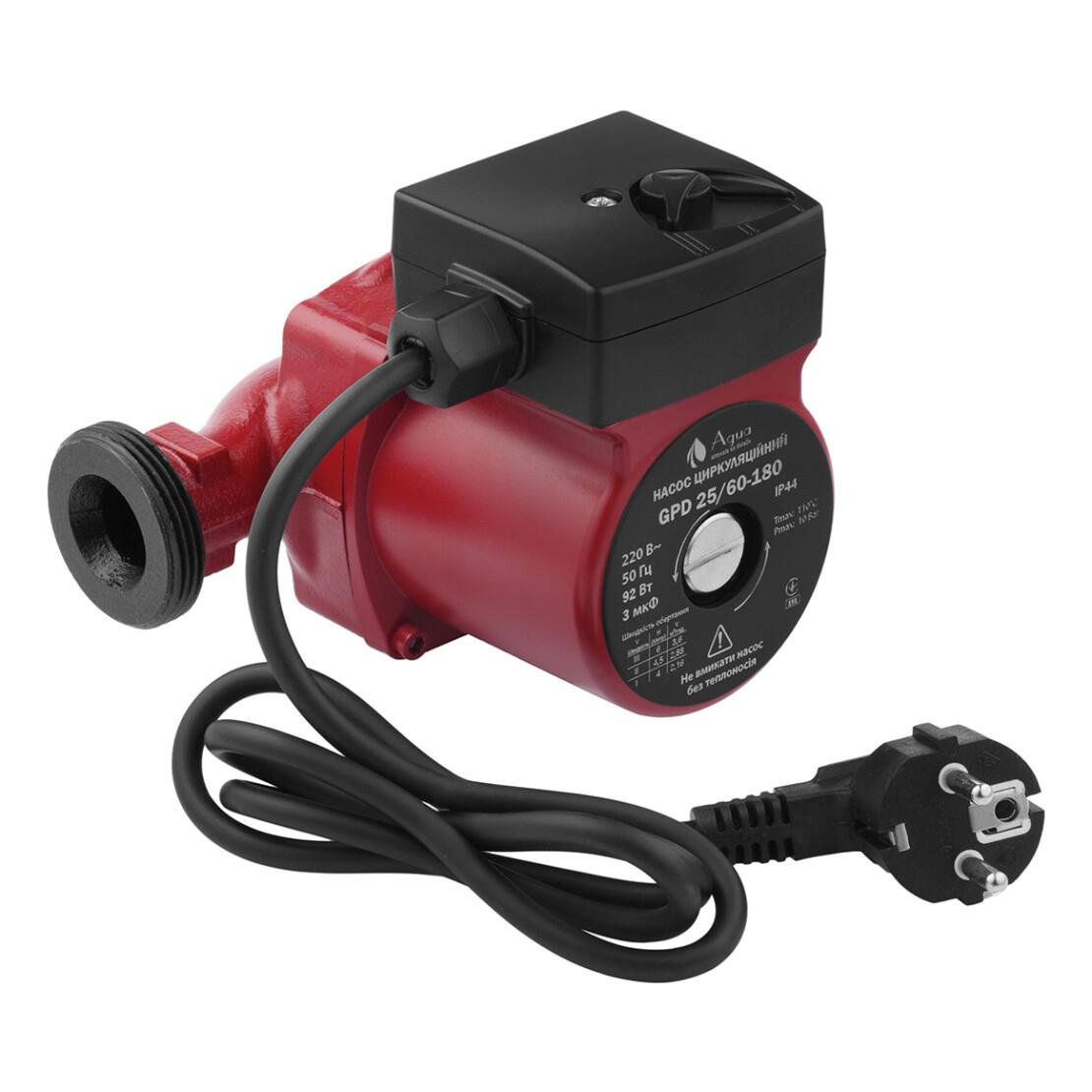 Циркуляционный насос Agua GPD 25/6-180 (CV035093) - фото 5 Циркуляционный насос Agua GPD 25/6-180 (CV035093) - фото 5