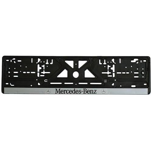 Рамка номерного знака Mercedes пластиковая Черный
